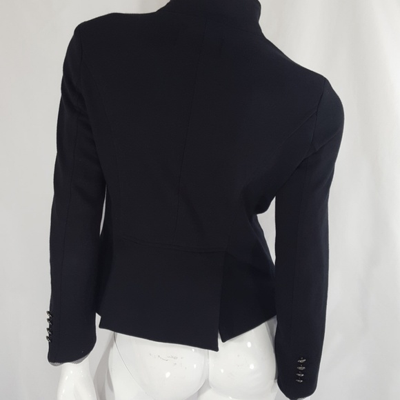 Romeo & Juliet Couture Black Military-Style Double Breasted Blazer - Picture 4 of 7